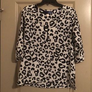 Leopard blouse